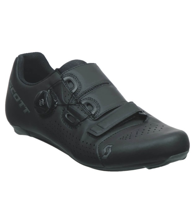 Scott Road Team BOA® Shoes, Matt Black/Dark Grey