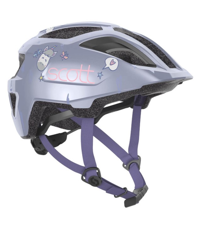 Scott Spunto Kid (CE) Helmet, Happy Purple