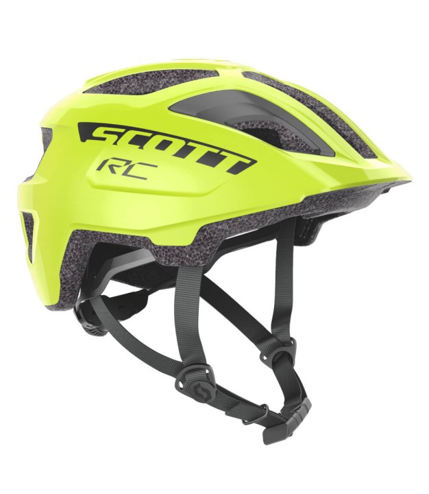 Scott Spunto Plus Junior (CE) Helmet, Radium Yellow RC