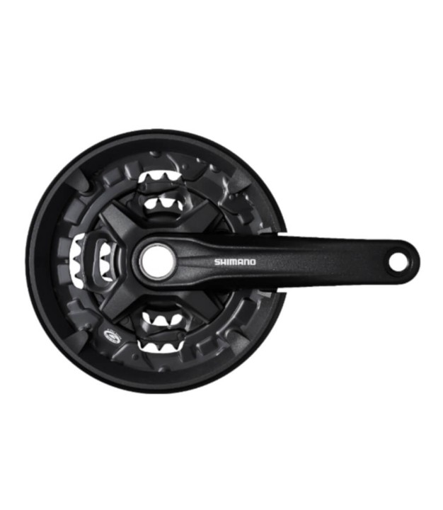 Shimano Crankset 9-Speed Black w/ CG FC-MT210-3 44/32/22T 175mm
