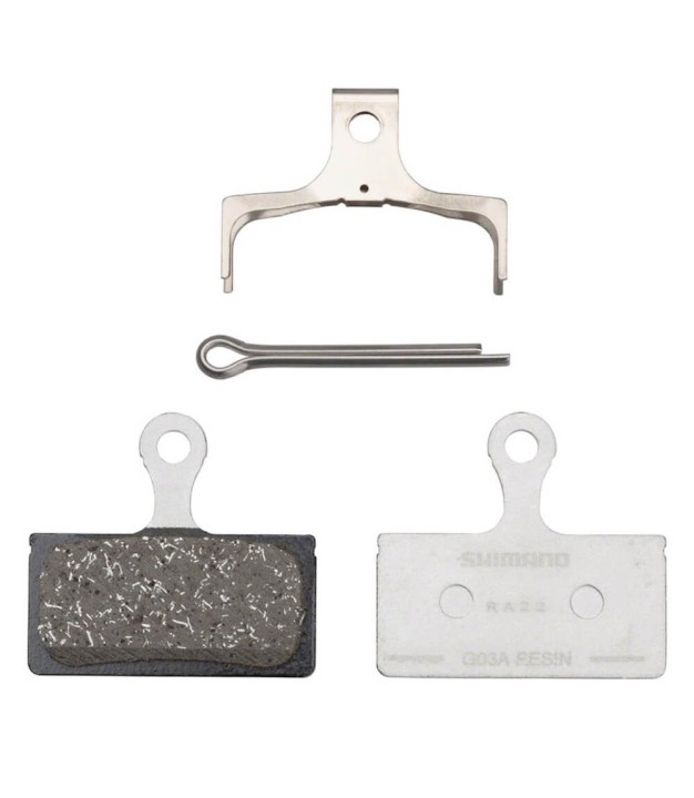 Shimano G03A Resin Disc Brake Pad and Spring for XT, XTR, SLX, and Road Disc