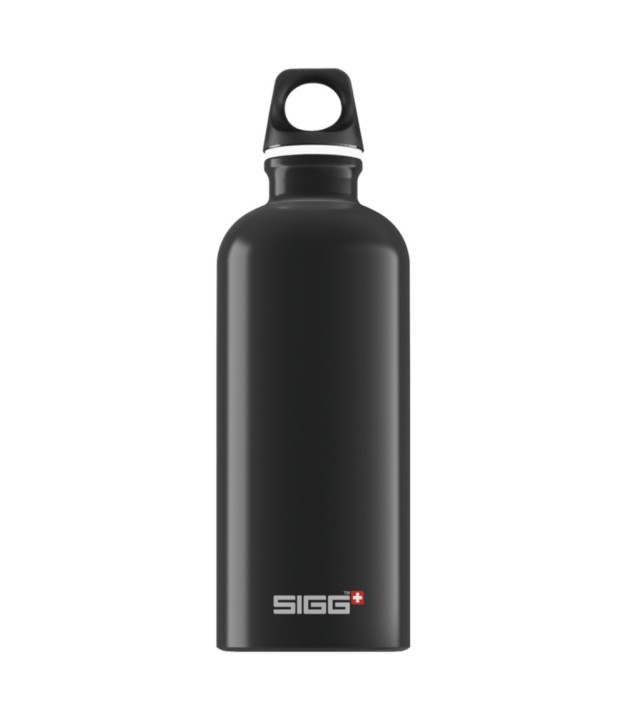 Sigg Traveller Water Bottle Black 0.6L