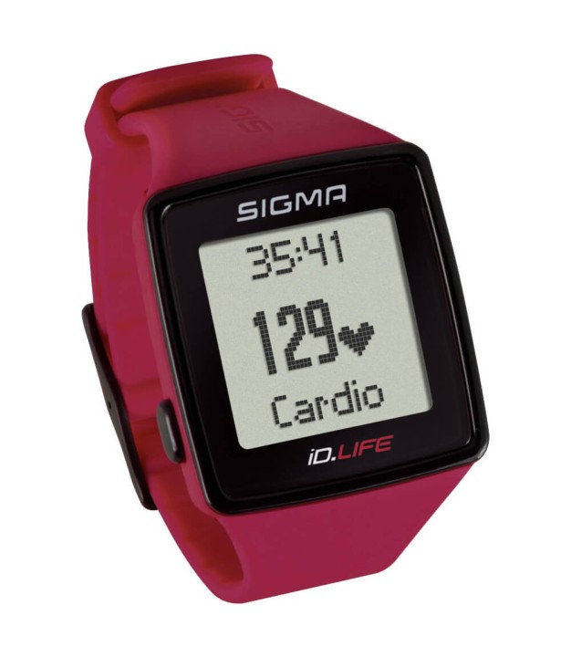 Sigma iD.Life Sportswatch (HRM), Red | Sporta Pulkstenis
