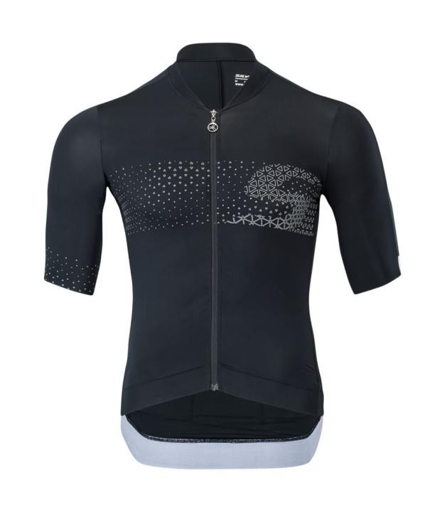 Silvini Ansino Men's Jersey, Black/White | Vīriešu Velo Krekls
