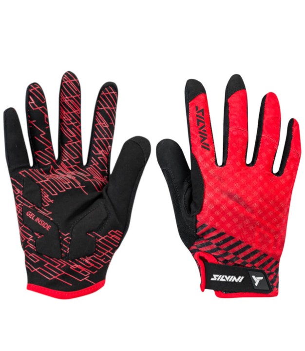 Silvini Fiora Women's Cycling Gloves, Red