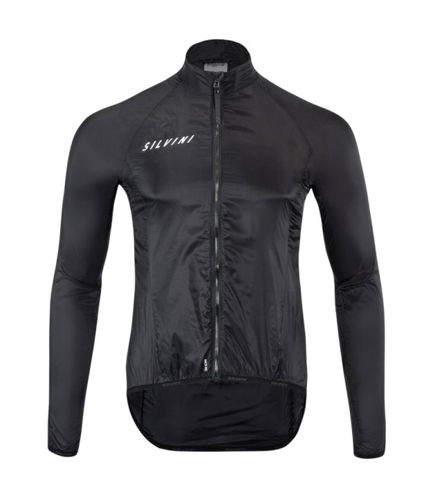 Silvini Montilio Men's Cycling Jacket, Black