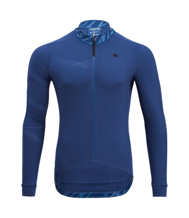 Silvini Varano Men's LS Jersey, Navy/Blue