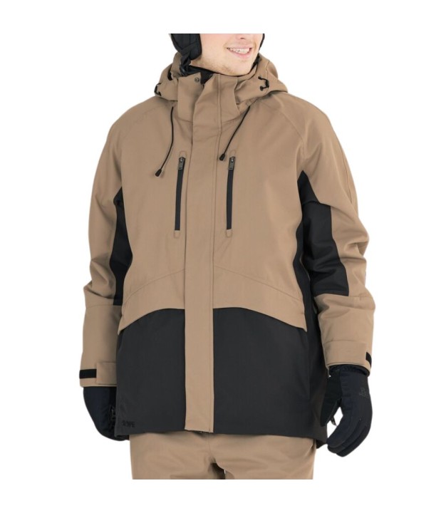 Slope Kenai Men's Ski Jacket, Roasted Cashew