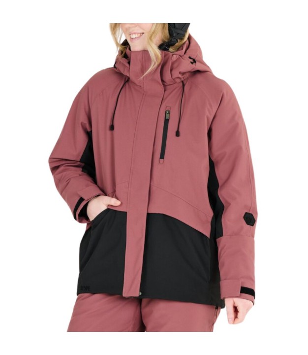 Slope Kenai Women's Ski Jacket, Rose Brown