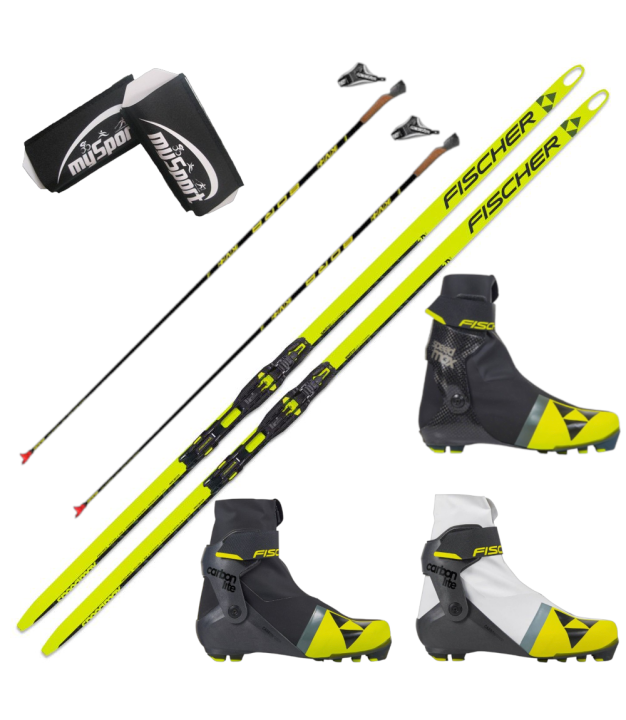 Fischer Speedmax Skate Ski Set