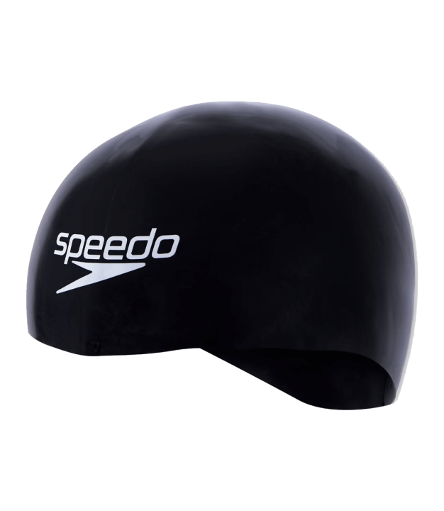 Speedo Adult Fastskin Cap, black/white