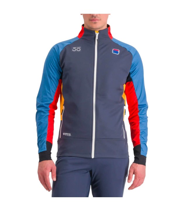 Sportful Anima Apex Gore-Tex Infinium Men's Jacket, Galaxy Blue