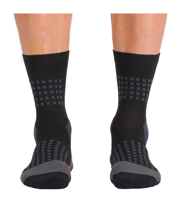 Sportful Apex Socks, Black/Chili Red