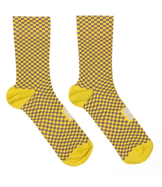 Sportful Checkamte Cycling Socks, yellow , 1122021 371