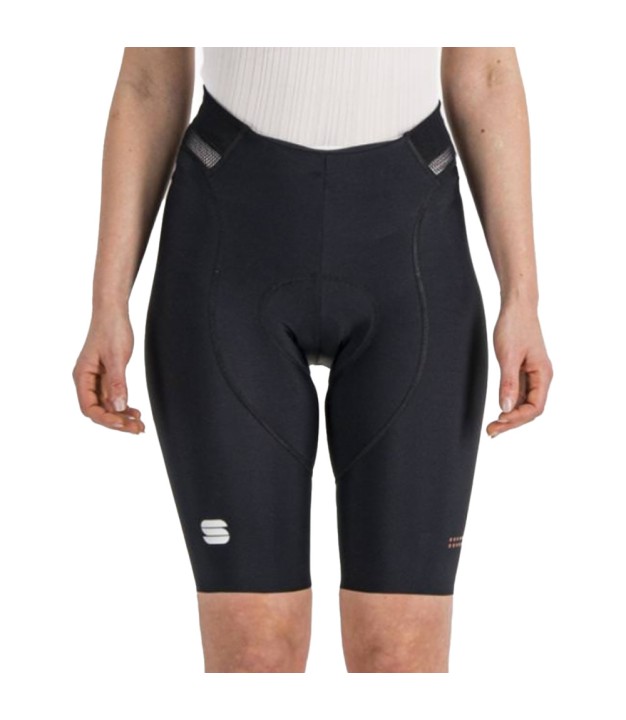 Sportful Classic Women's Shorts, Black Pompelmo