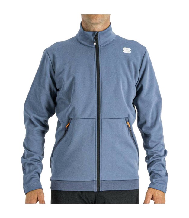 Sportful Engadin Men's Jacket, Blue Sea