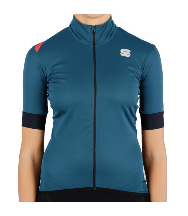 Sportful Fiandre Light Norain Women's Jacket SS, Blue Sea