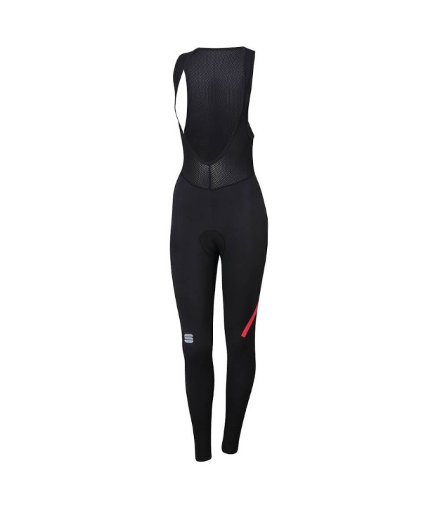 Sportful Fiandre Norain Women's Bibtights, Black/Red