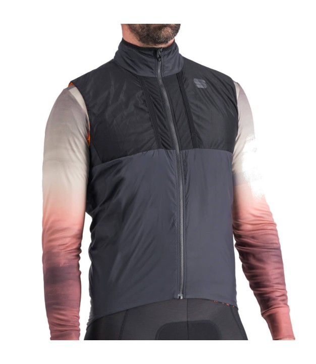 Sportful Giara Layer Men's Cycling Vest, Black, 1122502 002