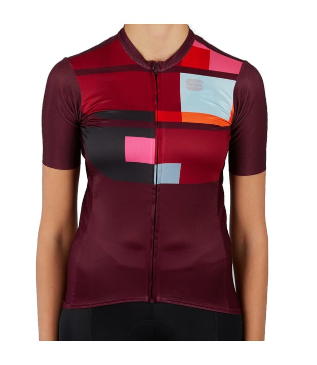 Sportful Idea Women's Jersey, Red Wine