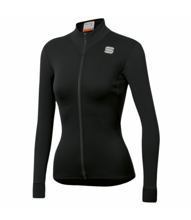 Sportful Kelly Women's Thermal Jersey, Black | Sieviešu Velo Krekls
