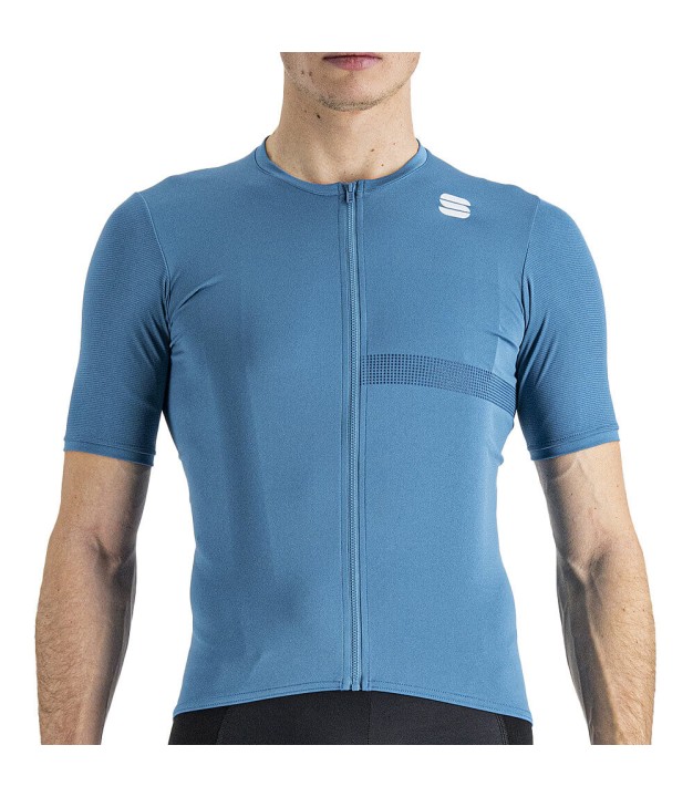 Sportful Matchy Men's Short Sleeve Jersey, Berry Blue