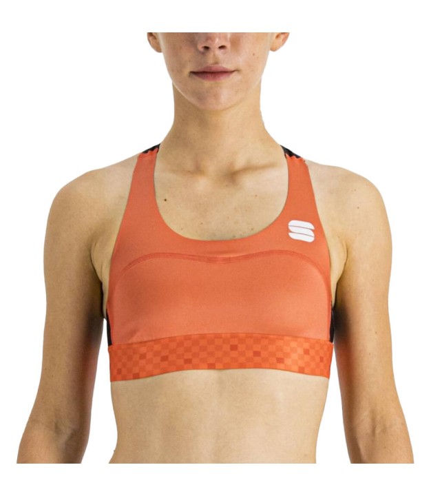 Sportful Pro Women's Bra, Pompelmo