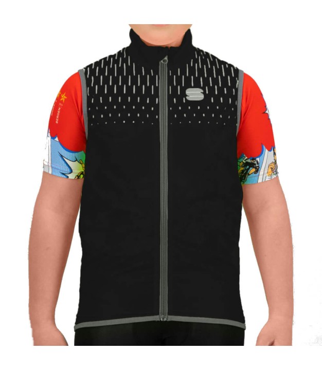 Sportful Reflex Kids Vest, Black