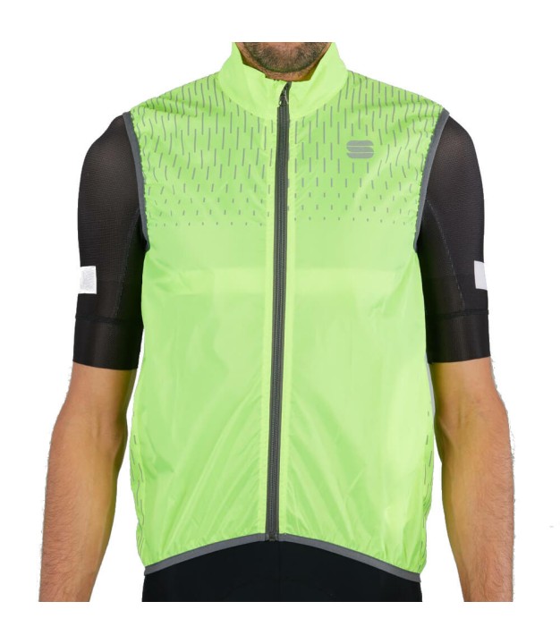 Sportful Reflex Men's Vest, Yellow Fluo