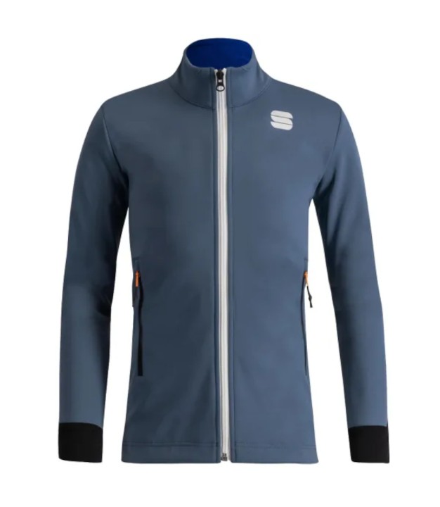 Sportful Squadra Kids Jacket, Natural Grey