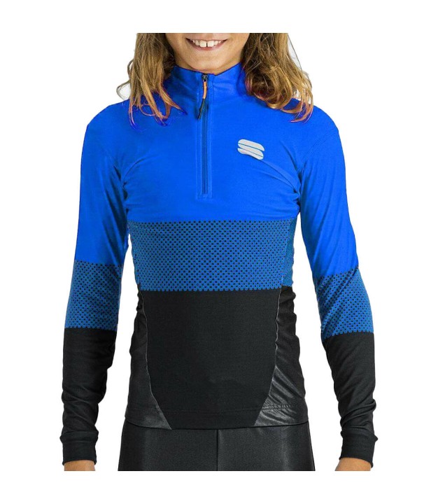 Sportful Squadra Kids Jersey, Blue/Black