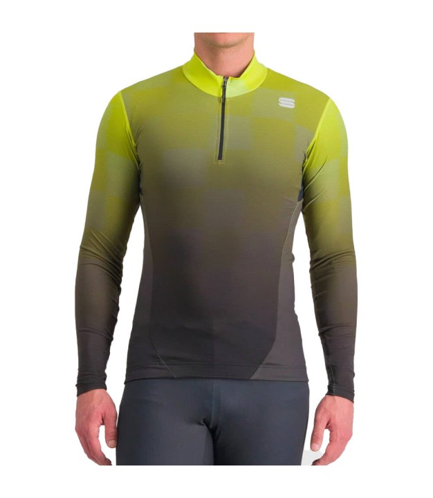 Sportful Squadra Men's Jersey, Black/Cedar