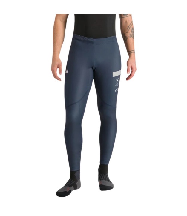 Sportful Squadra Men's Tights, Galaxy Blue/White