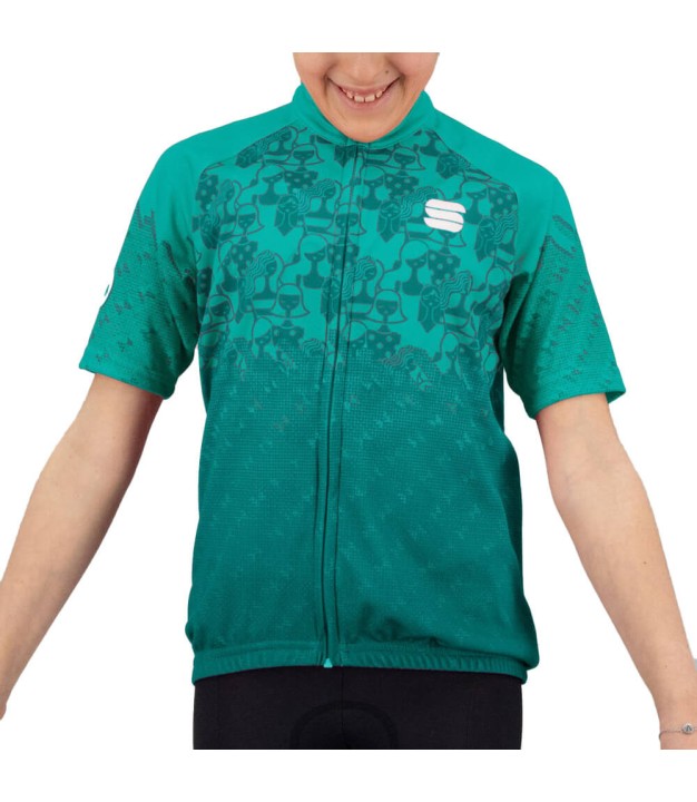 Sportful Super Girls Jersey, Green