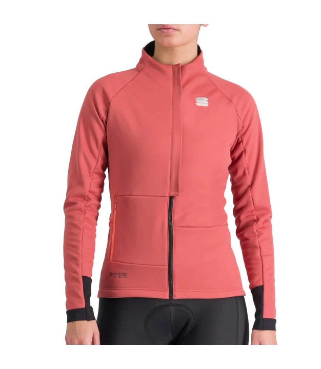 Sportful Super GTX Infinium Women's Jacket, Dusty Red