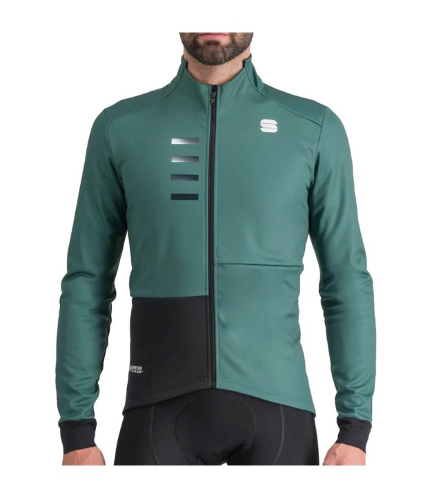 Sportful Tempo GTX Infinium Men's Jacket, Shrub Green