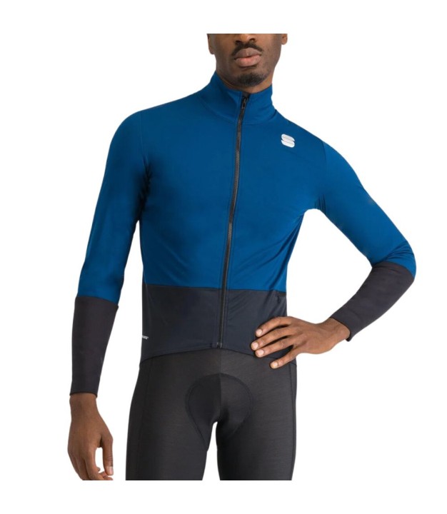 Sportful Total Comfort Cycling Men's Jacket, Teal Blue