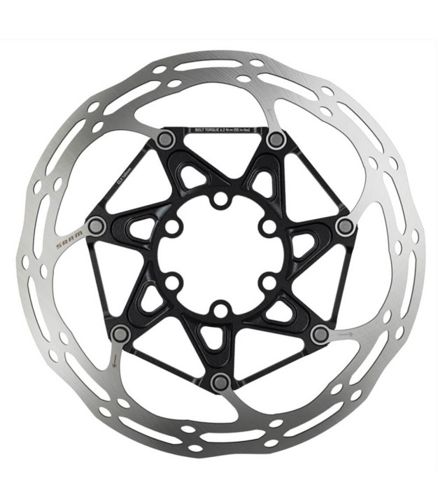 Sram CenterLine X Disc Brake Rotor, 160mm, Center Lock, Black/Rounded