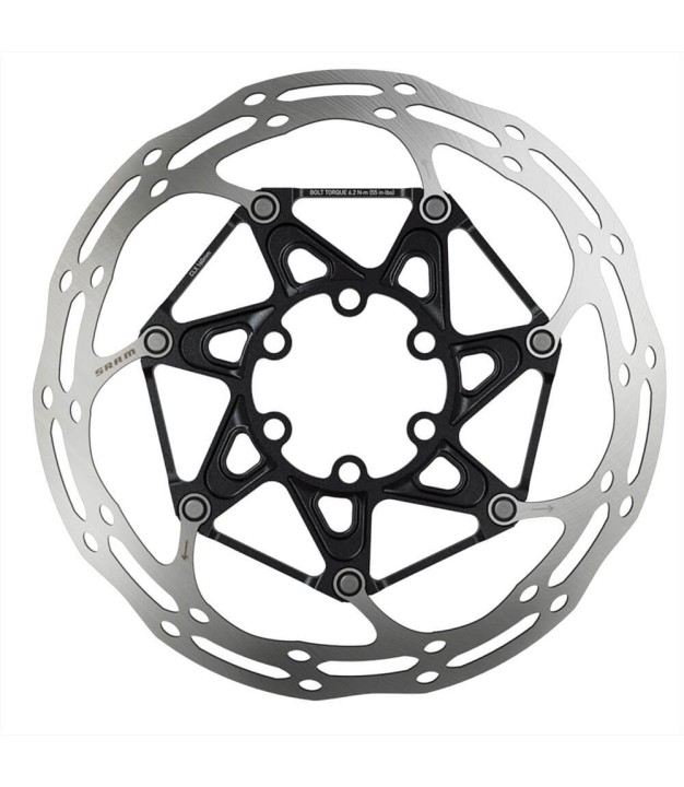 Sram CenterLine X Rotor, 160mm, Black Rounded