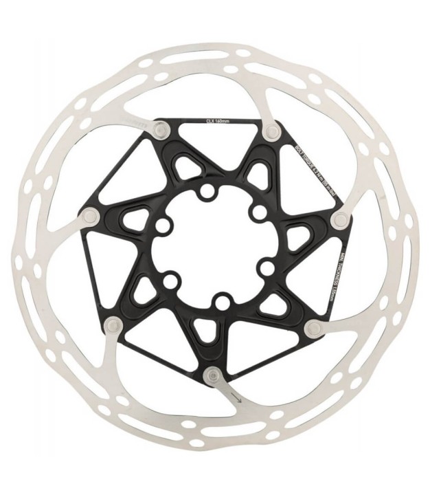 Sram Centerline X Rounded 6-Bolt Brake Rotor w/ Titanium Bolts, 2-Pieces | Disku Bremžu Rotors
