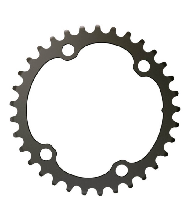 Sram Force 2x12-Speed Inner Chainring, 33T, 107 BCD, 4-Bolt, Black