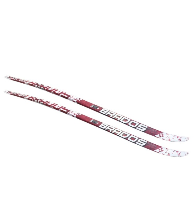 STC Brados XT Tour Wax Kids Skis, Red