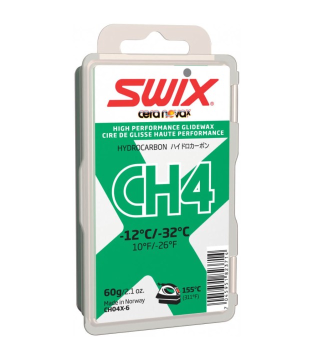 Swix CH4X Green Wax 60g. -12C to -32C