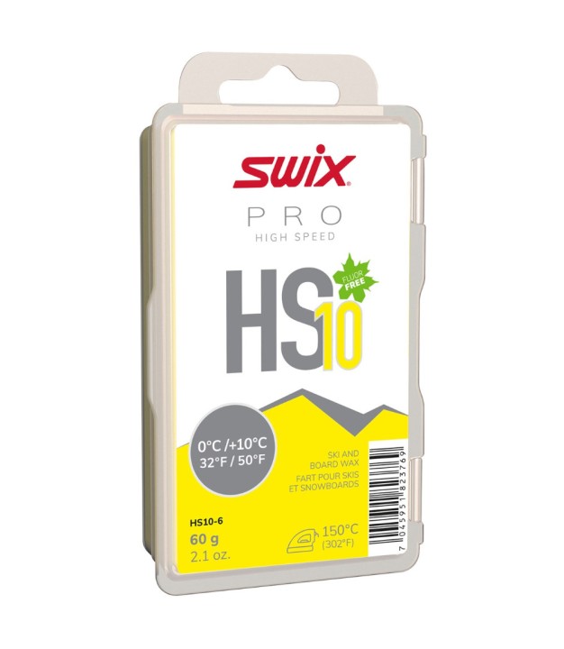 Swix HS10 Yellow, 0°C/+10°C, 60g