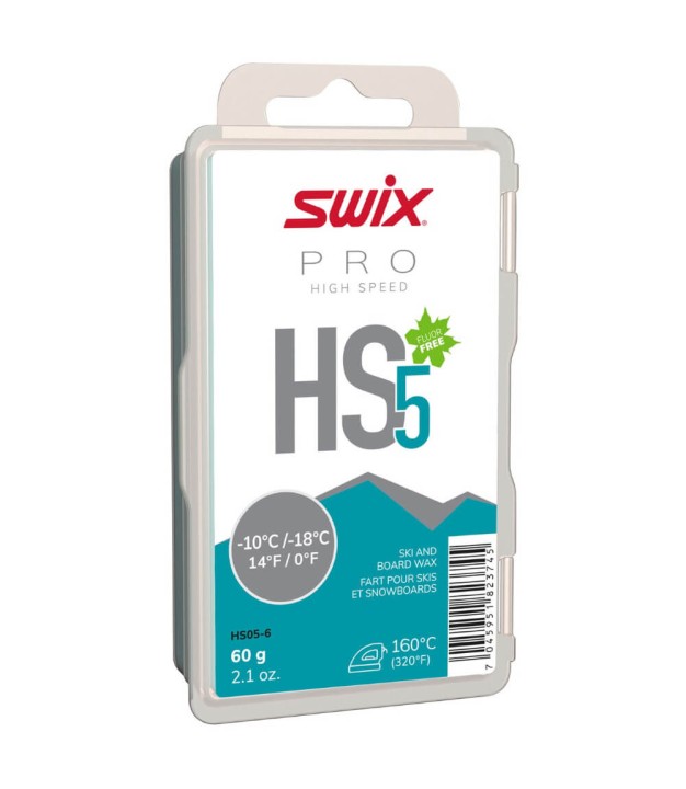 Swix HS5 Turquoise, -10°C/-18°C, 60g