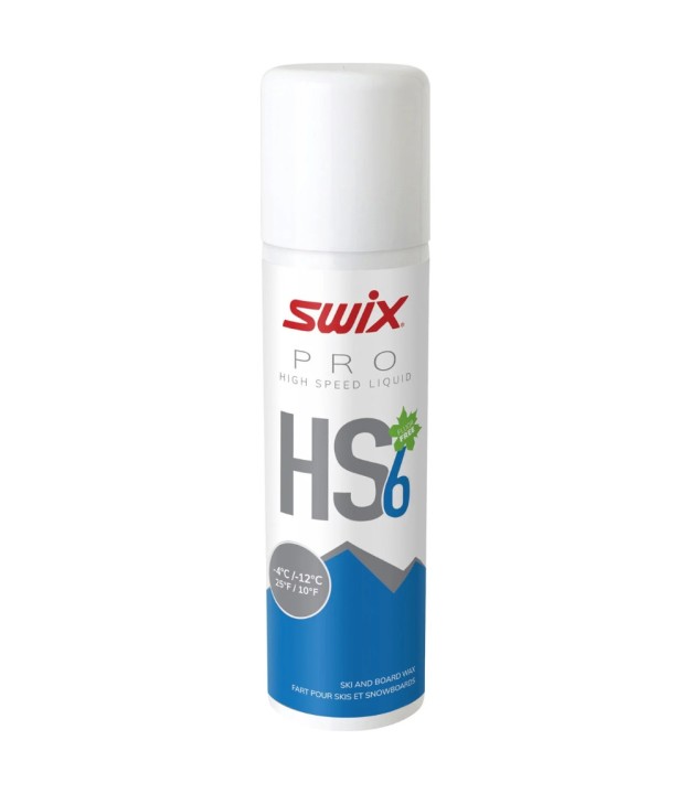 Swix HS6 Liq. Blue, -4°C/-12°C, 125ml