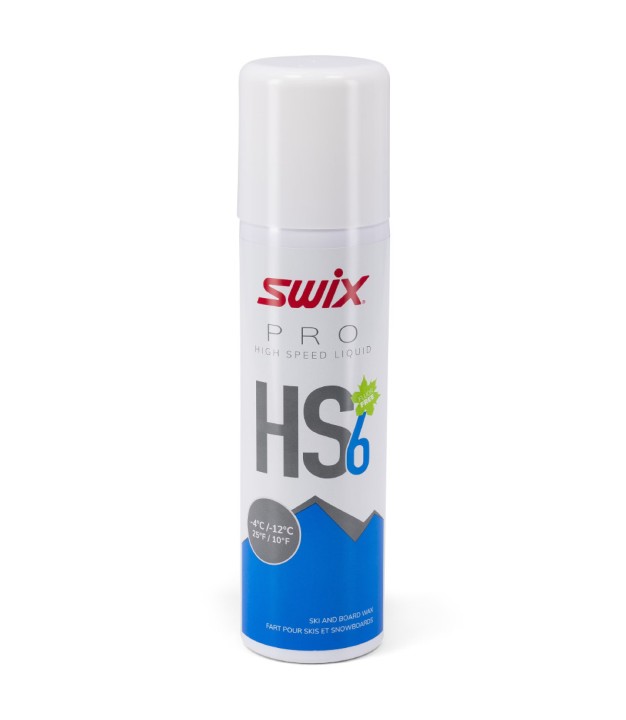 Swix HS6 Liq. Blue -4°C/-12°C, 125ml