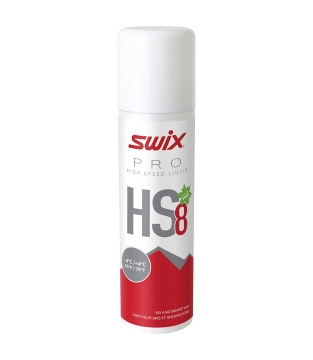 Swix HS8 Liq. Red, -4°C/+4°C, 125ml