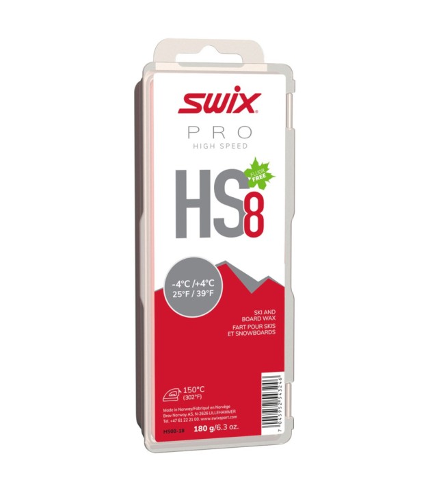 Swix HS8 Red, -4°C/+4°C, 180g