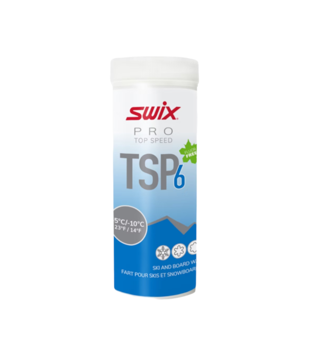 Swix TSP6 Turquoise, -5°C/-10°C, 40g